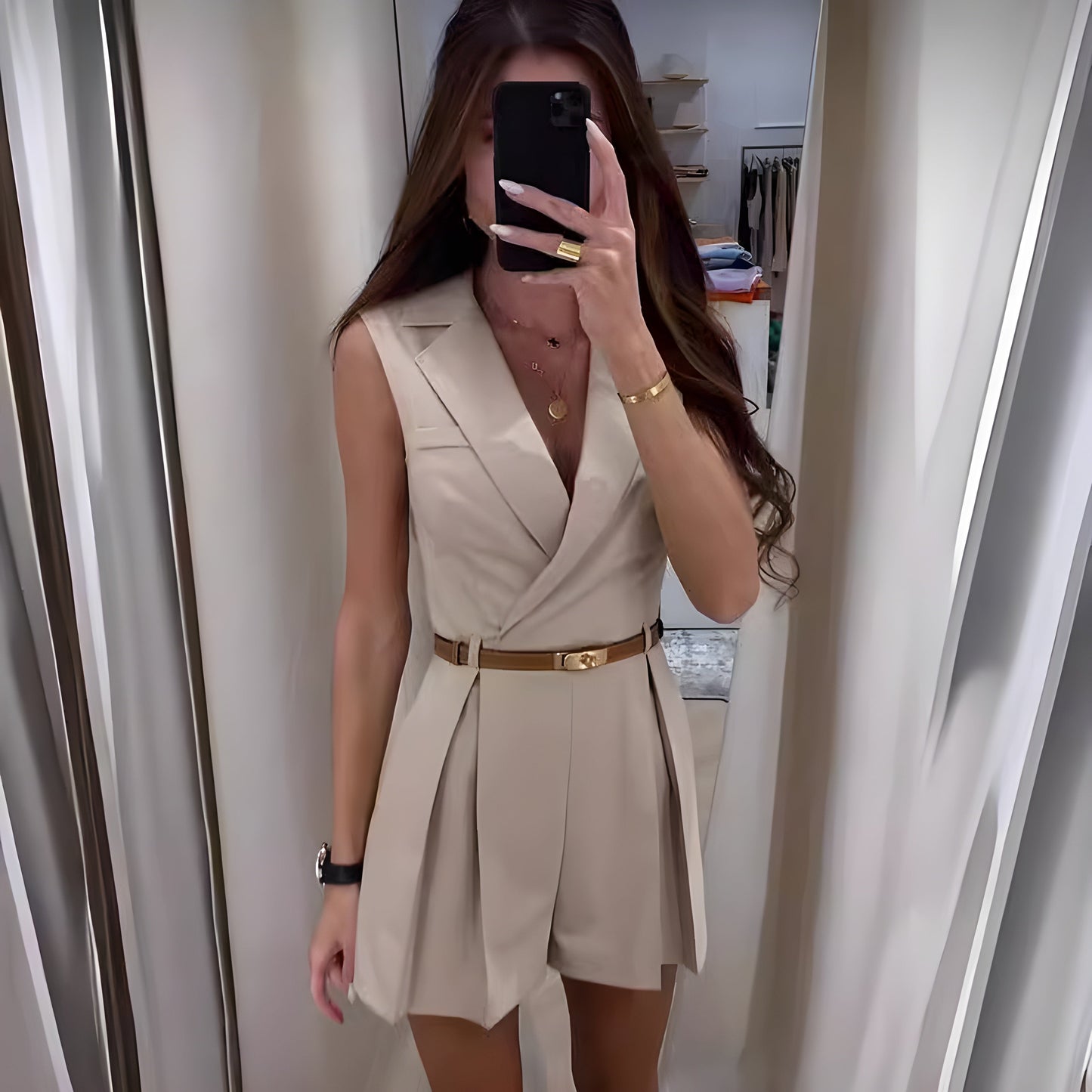 Cyla™ Stylish Sleeveless Jumpsuit